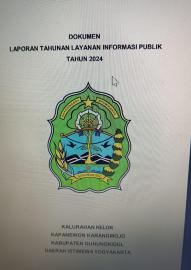 LAPORAN INFORMASI PUBLIK TAHUNAN KALURAHAN KELOR